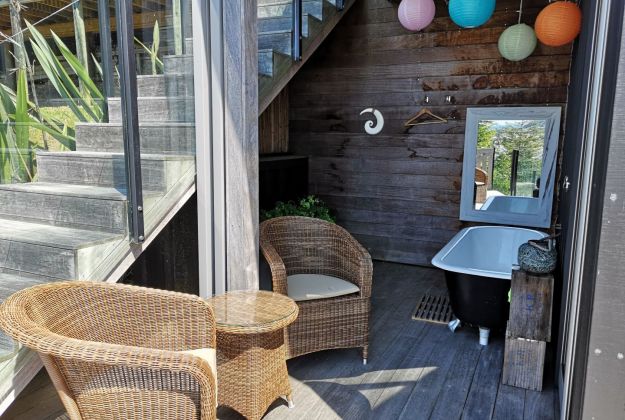 One Bedroom Suite Outdoors